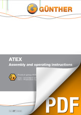 ATEX operating instructions Product group RE6