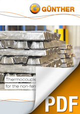 Thermocouples for the non-ferrous metal industry